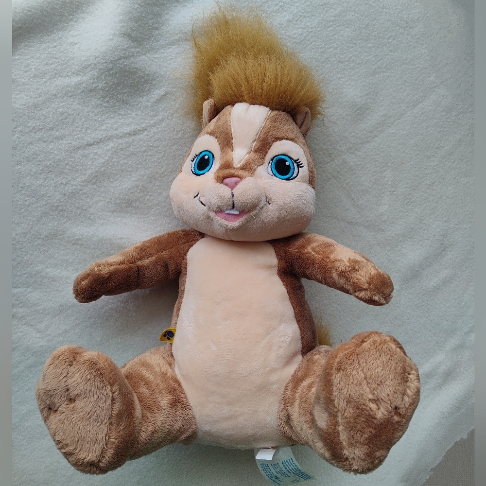Build A Bear Workshop Alvin and The Chipmunks Brittany Plush Chipmunk